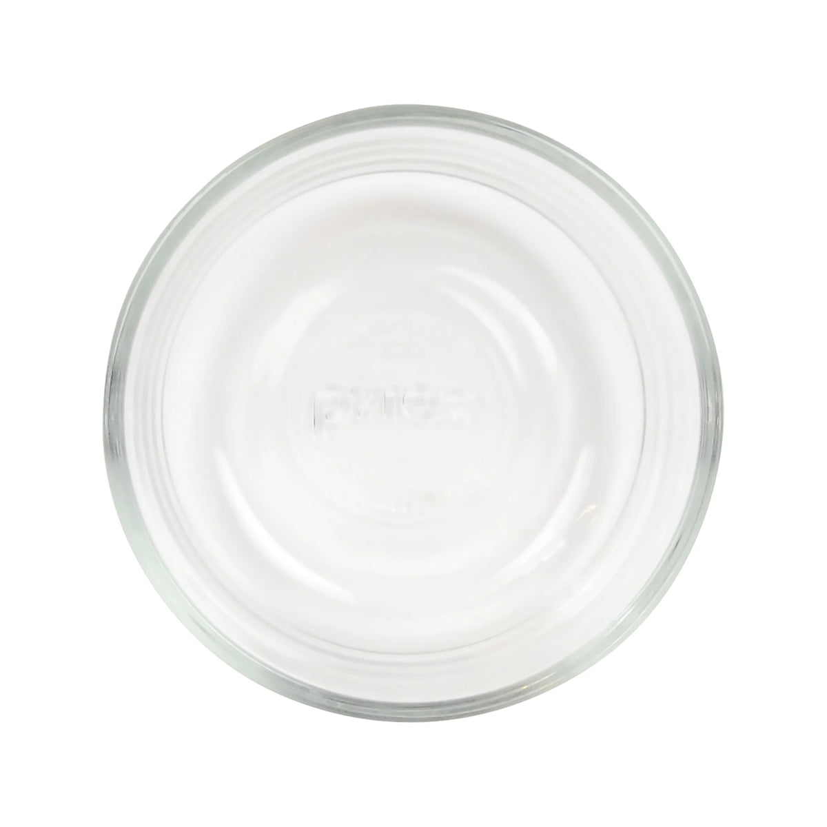 Clear 1-Cup Round Glass Food Storage Bowl with Blue Lid 2-Pack Z721662