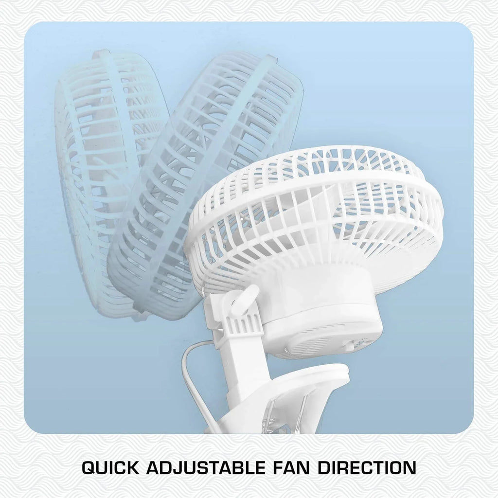 18 Inch Oscillating Wall Mount Fan White E96730