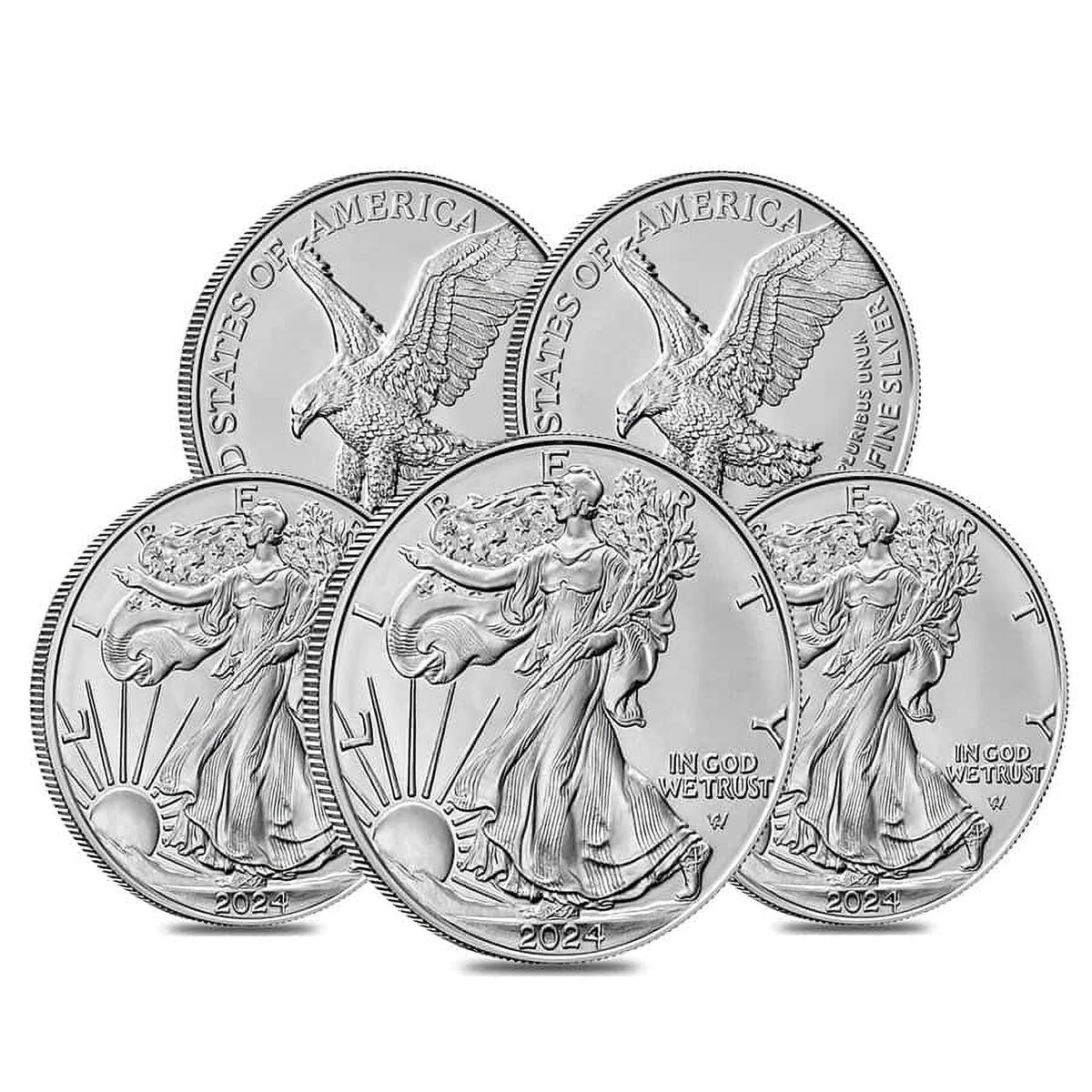 1 oz Silver American Eagle Coin Q47445