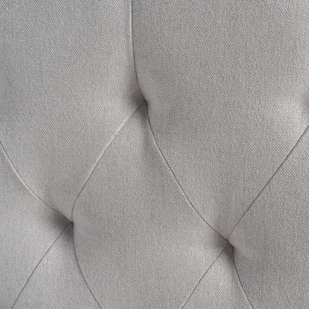 Light Gray Fabric Full/Queen Headboard F172953