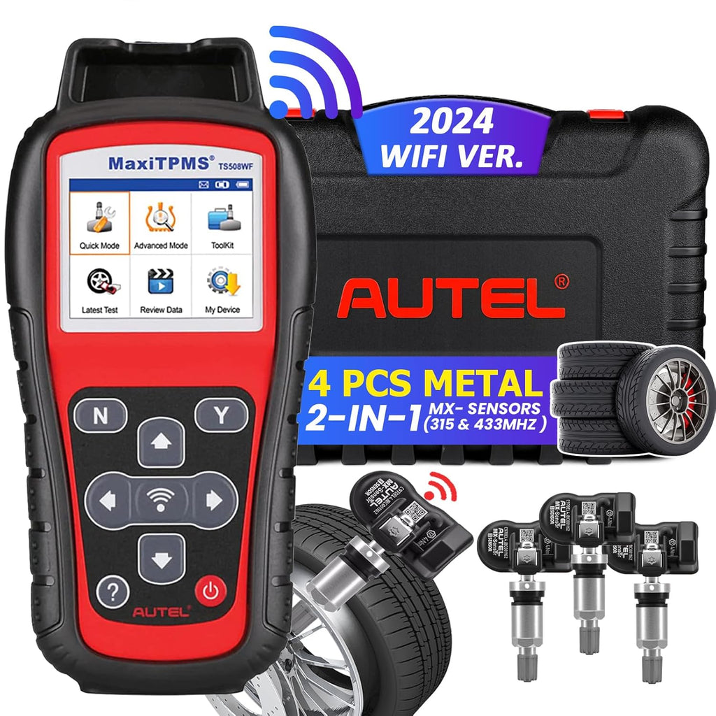 TPMS Tool with 4PCS 315+433MHz Sensors G617