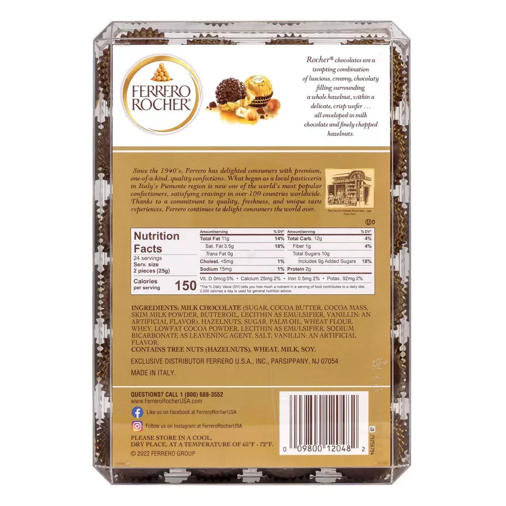 48 pk. Hazelnut Chocolates Y21505