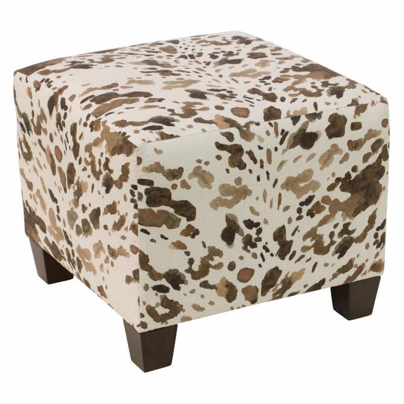 Teal Ottoman U2284
