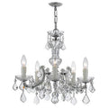 Polished Chrome Crystal Chandelier E608416