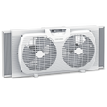 9" Twin Window Fan with Reversible Airflow Control X895112