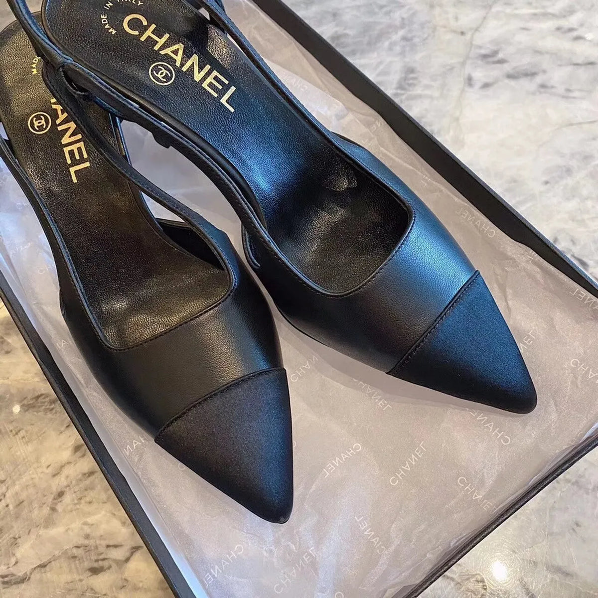 Black Slingbacks L848645