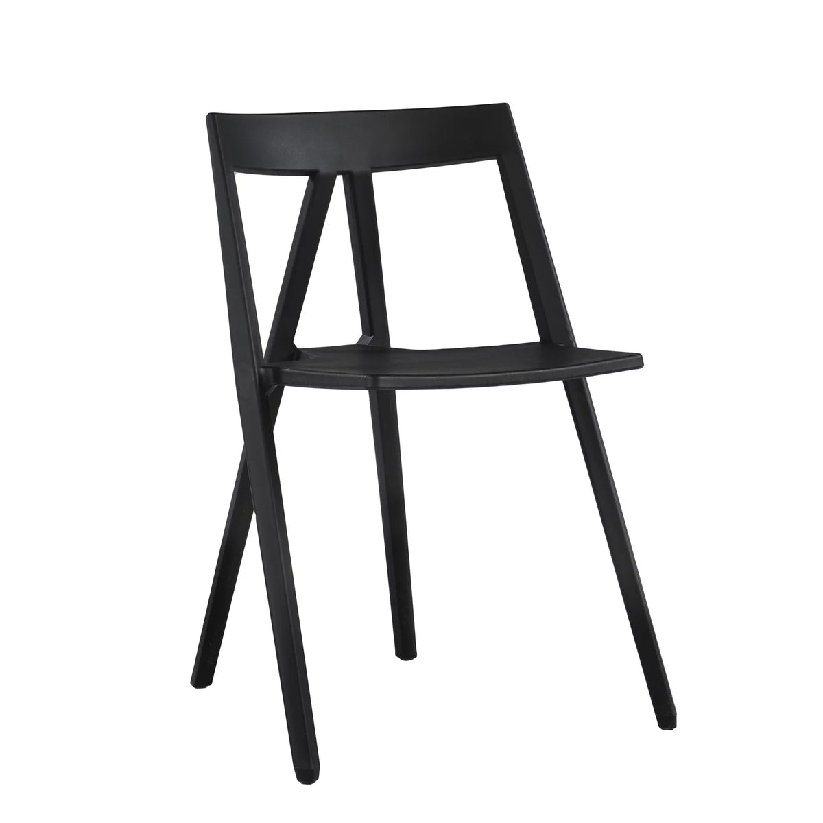 Black Armless Chairs O953