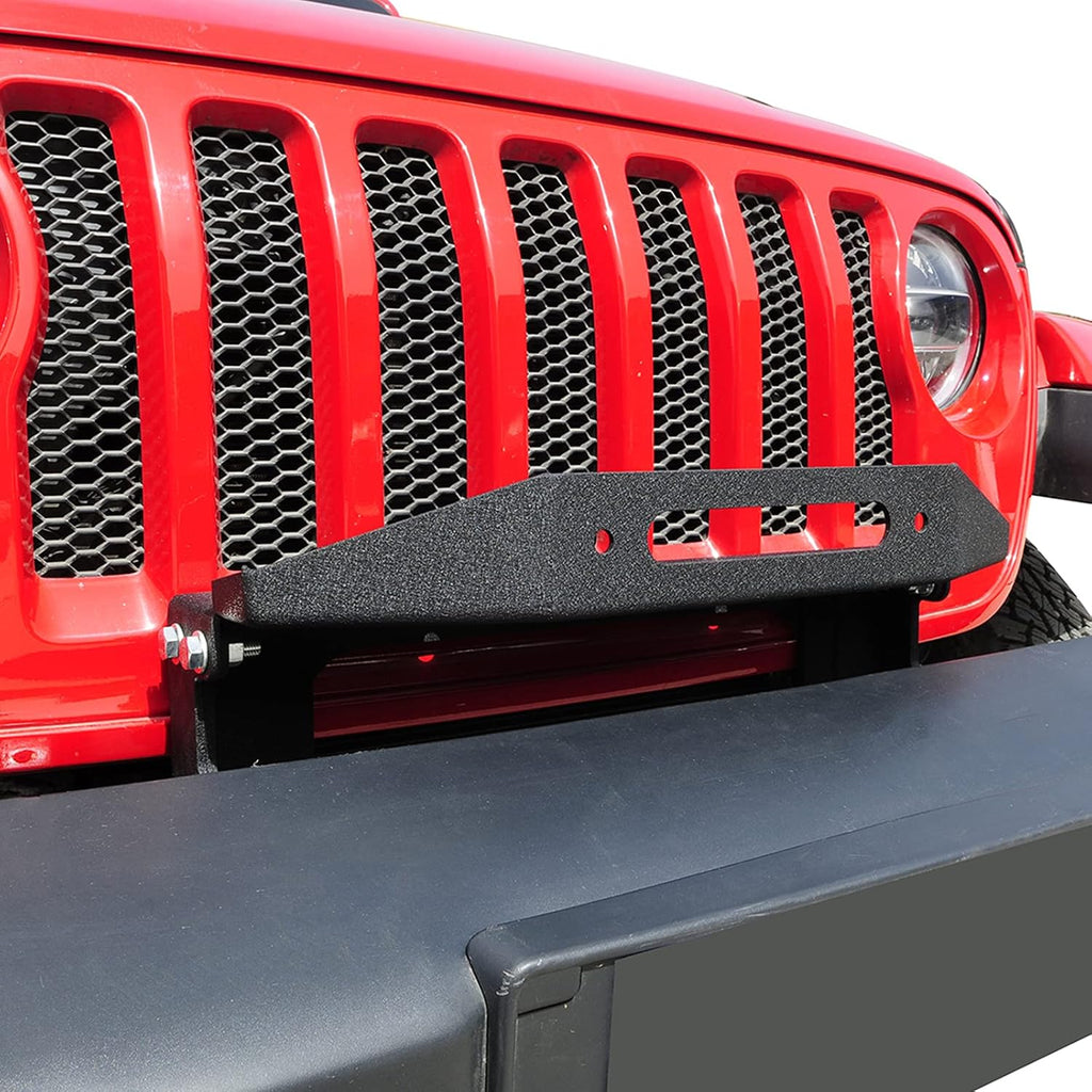 Winch Mounting Plate for Factory Front Bumper for Wrangler JL F613