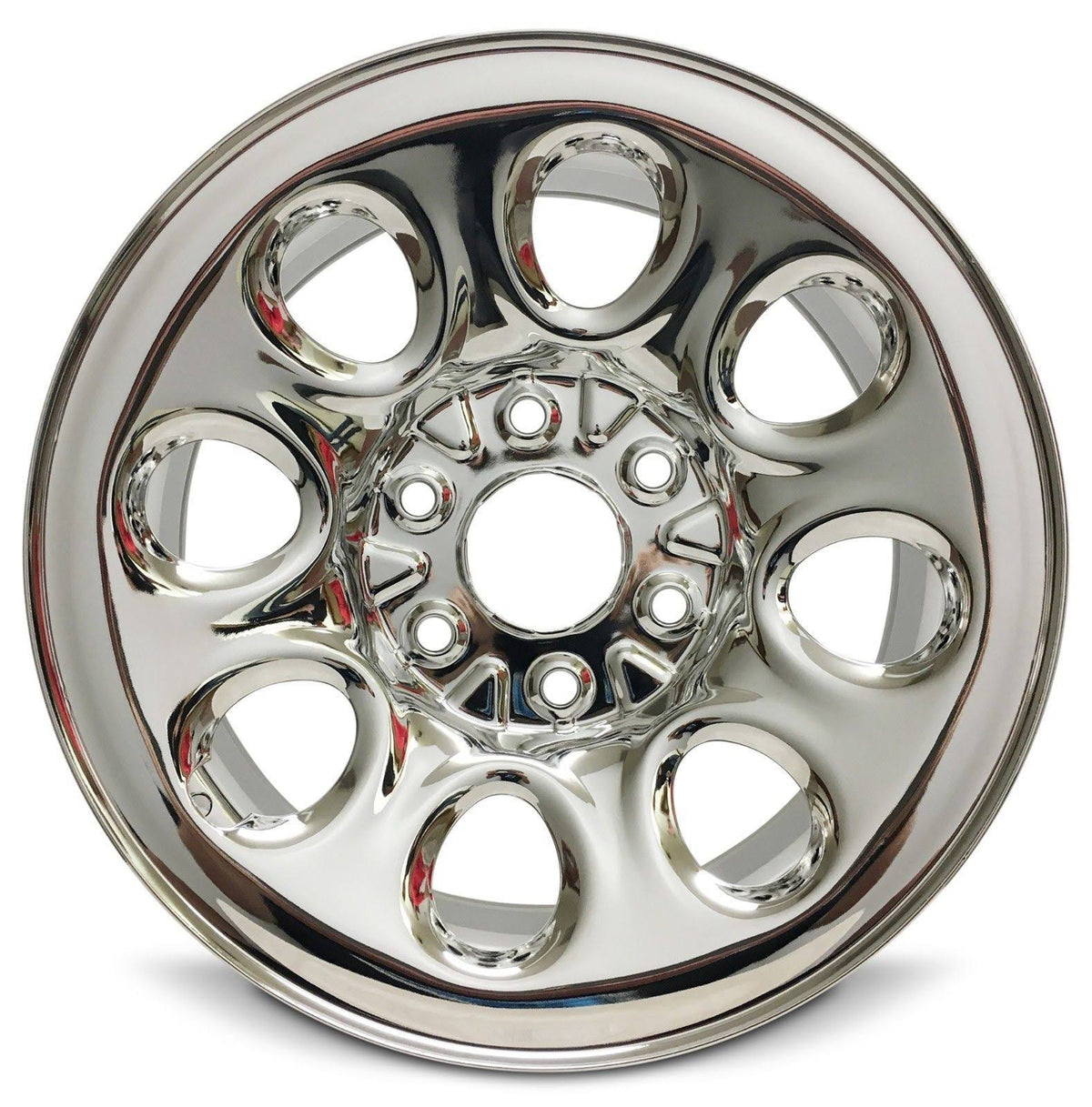 17 inch 6 Lug Chrome Rim Wheel N2715