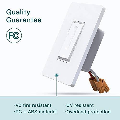 Smart Dimmer Switch WiFi Light Switch C39498