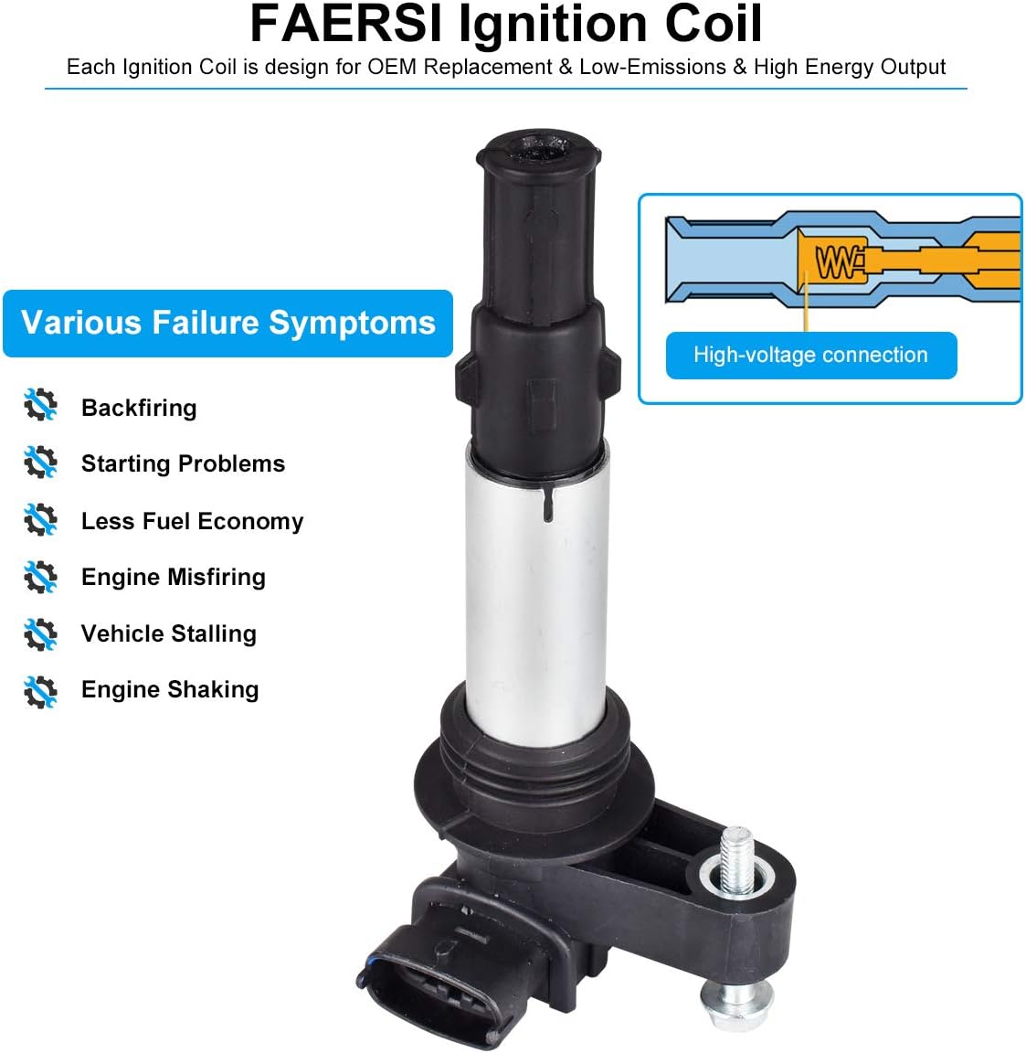 Ignition Coil Pack of 6 R22044