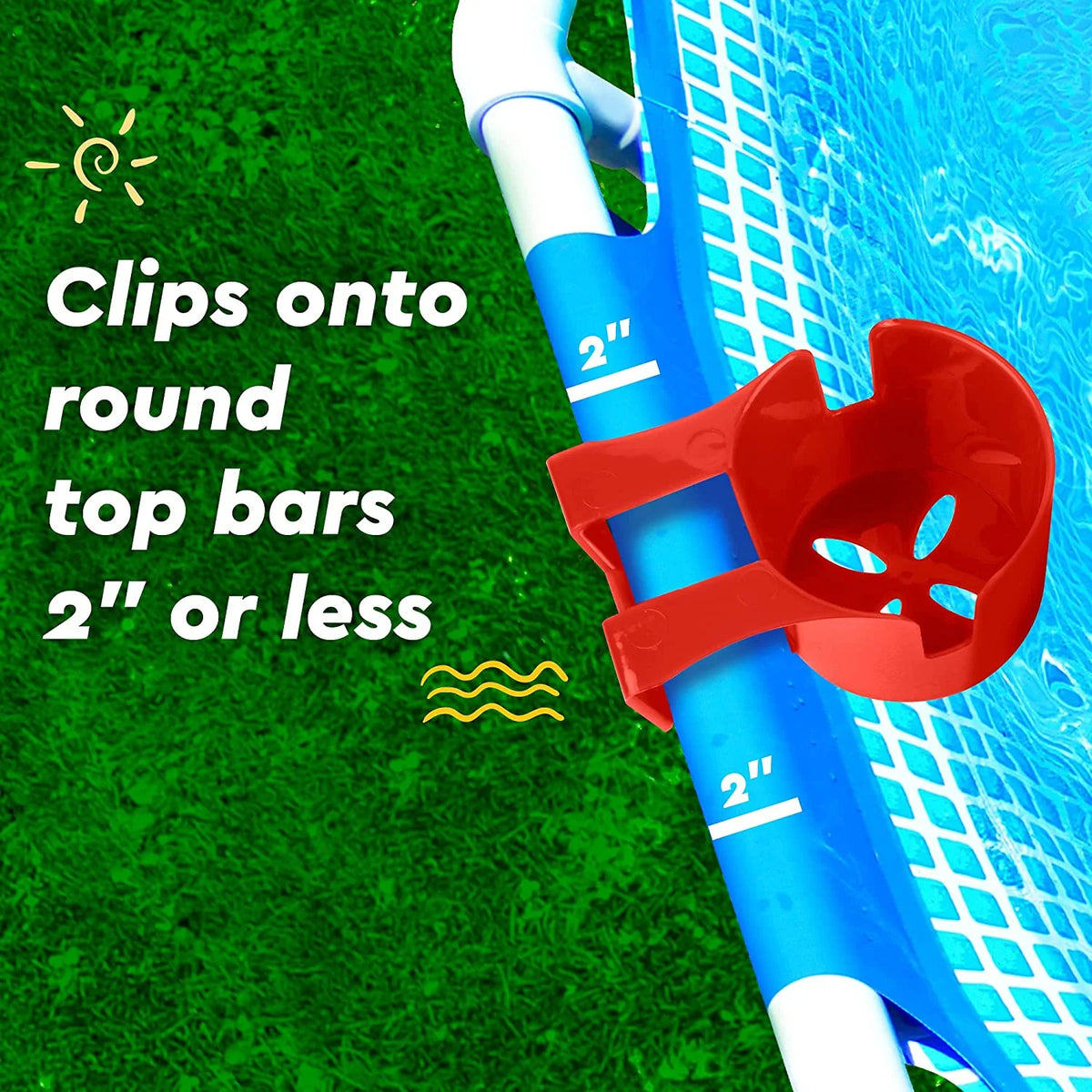 6-Pack Poolside Cup Holder B417914