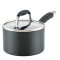 2 Quart Hard Anodized Nonstick Saucepan with Lid X343036