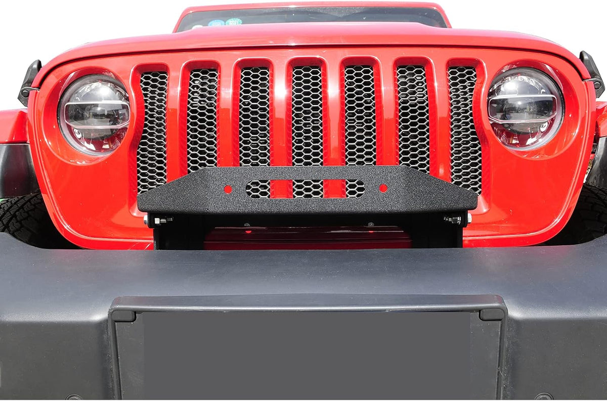 Winch Mounting Plate for Factory Front Bumper for Wrangler JL F613