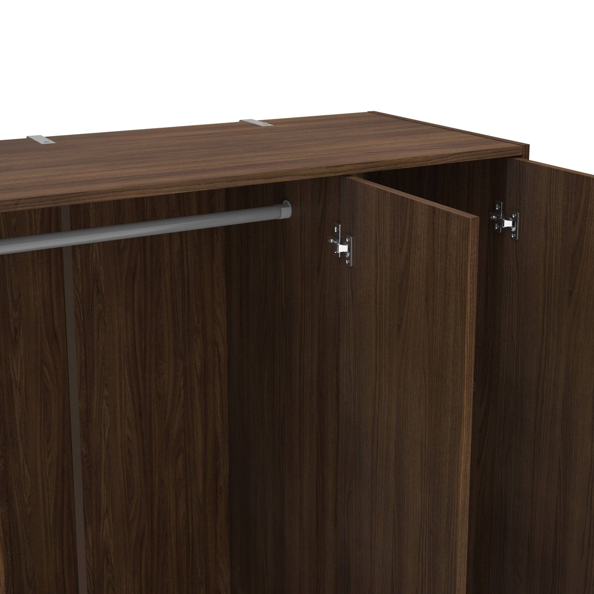 White 3-Door Wardrobe Y64509