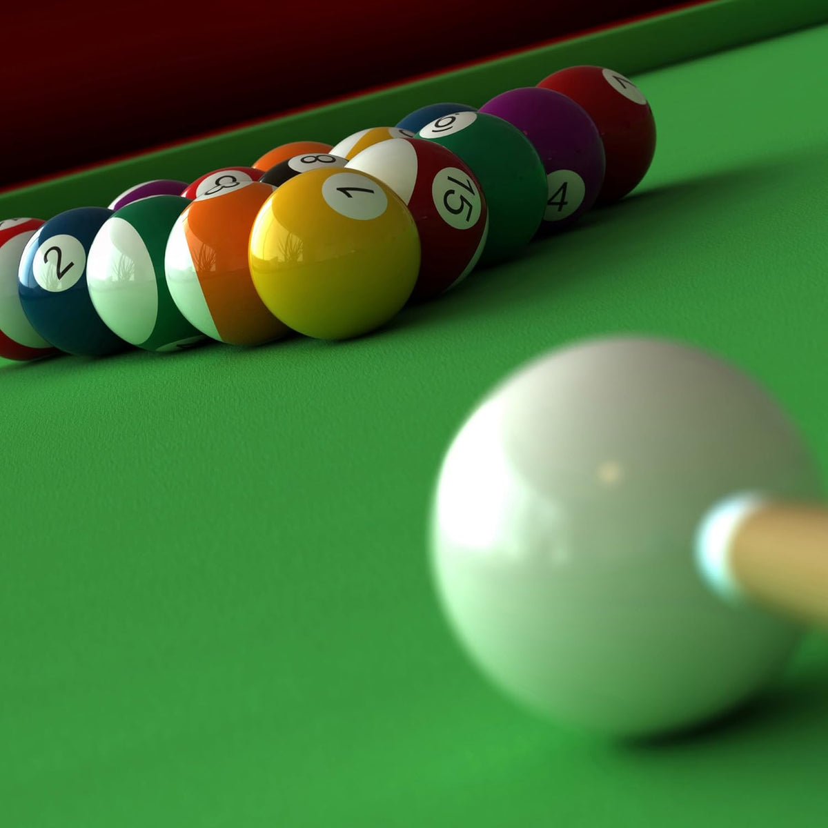 20-Inch Portable Tabletop Billiards Game Y1236