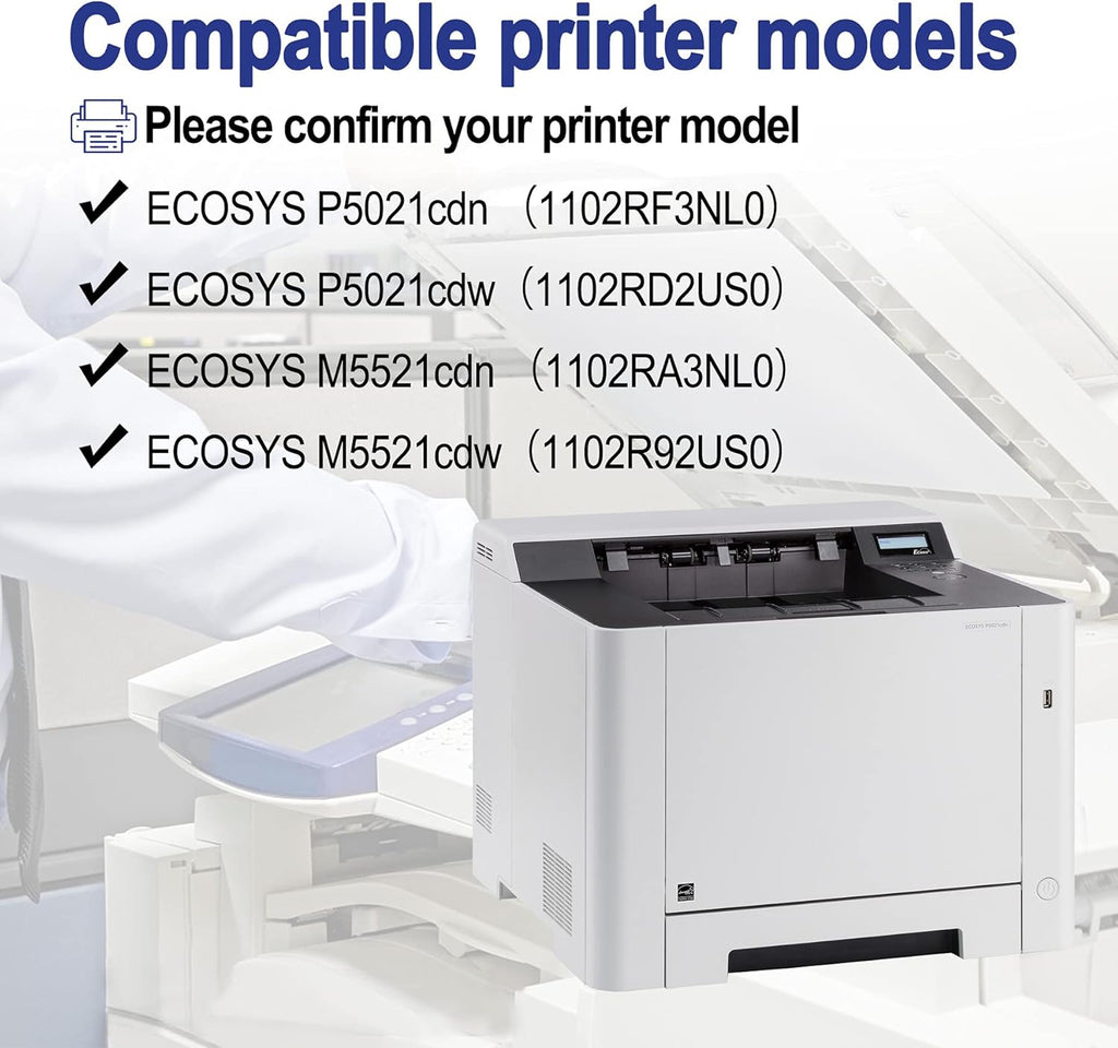 Magenta Toner Cartridge for ECOSYS P5021cdw M5521cdn M5521cdw P5021cdn Series Printer B309