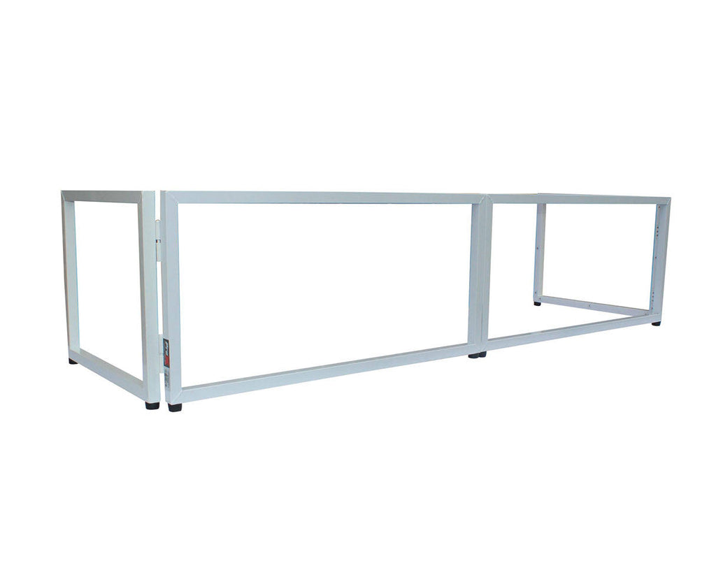6ft Table Top DJ Facade White Trim Black White Scrim B754542