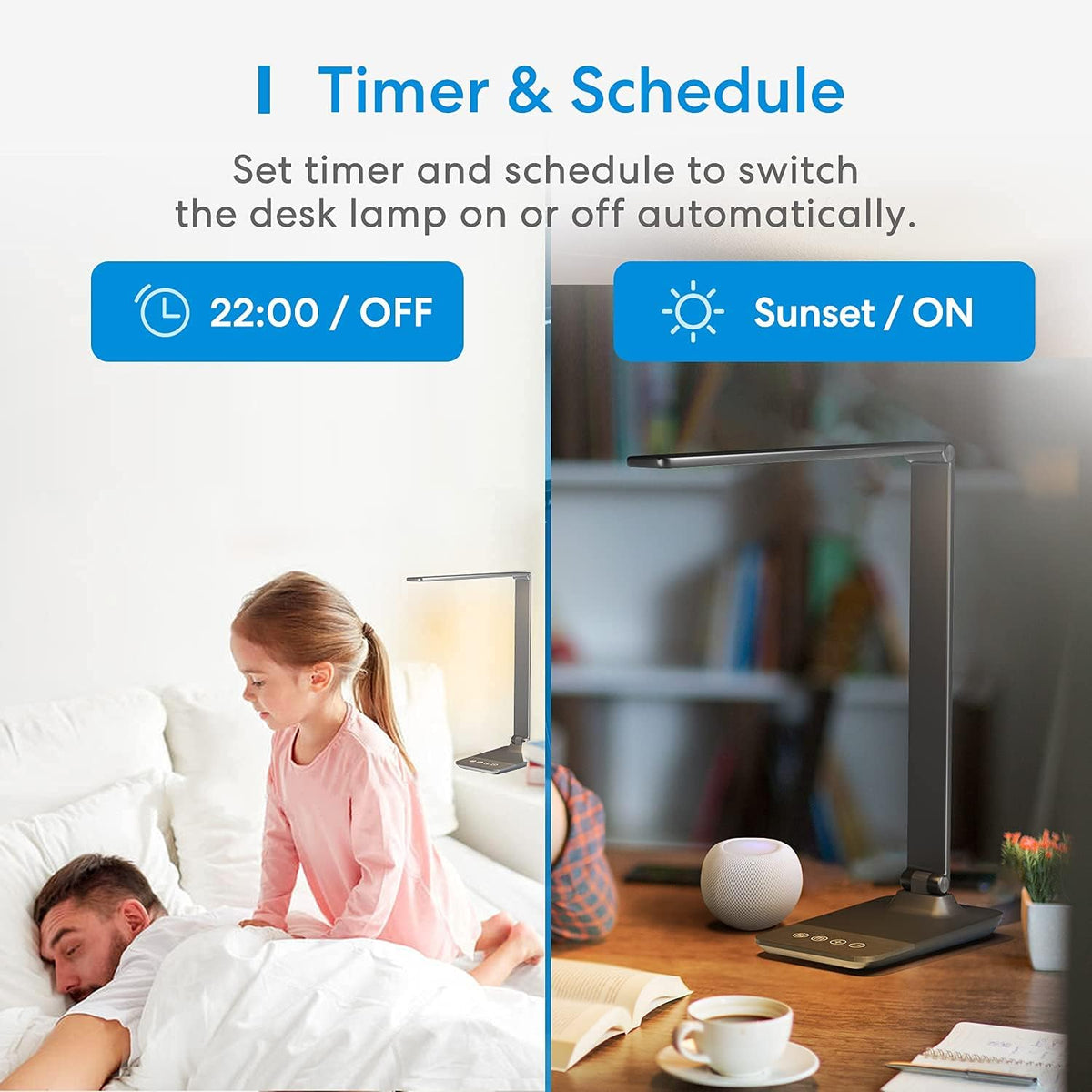 Smart LED Desk Lamp with Tunable White J743
