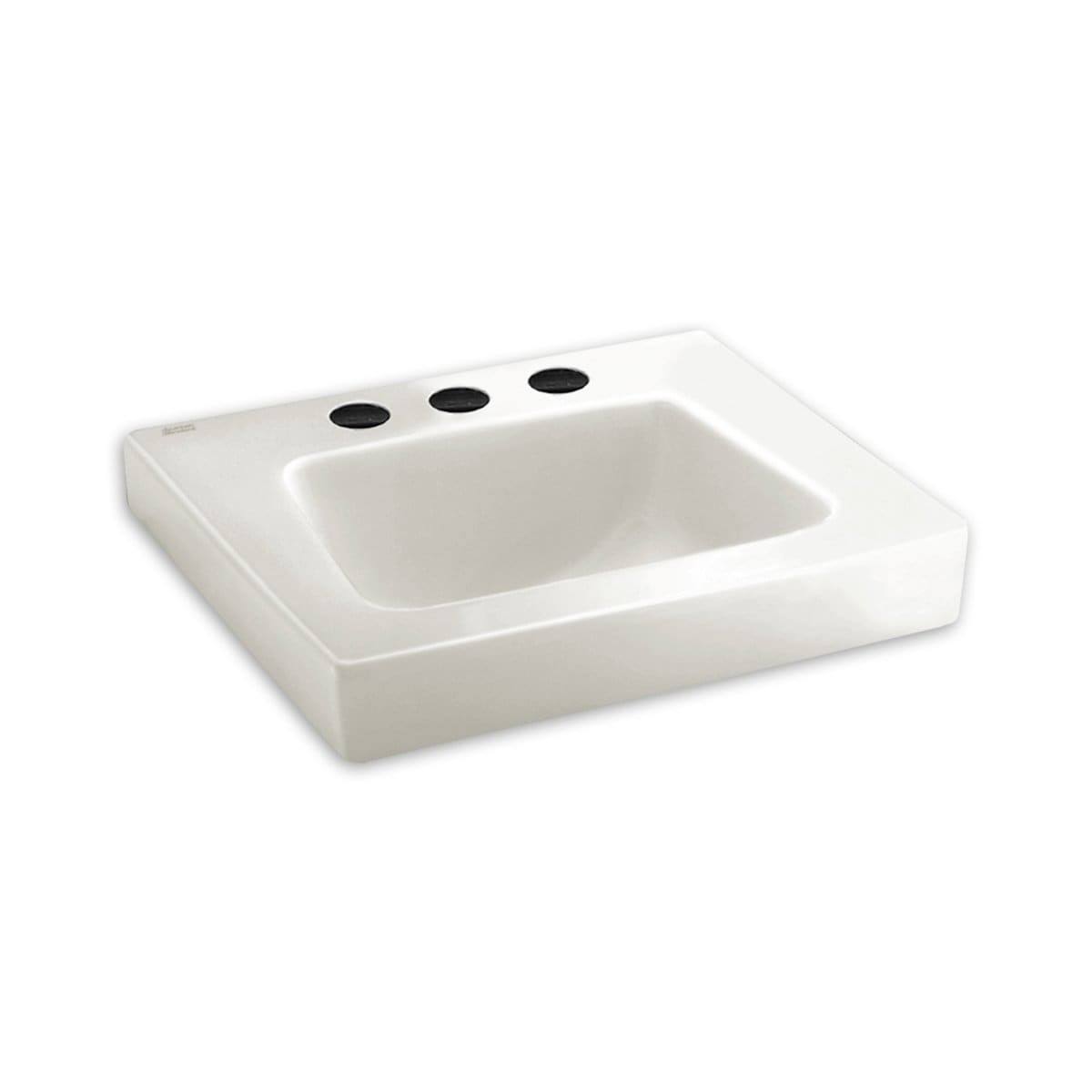 White Wall Hung Bathroom Sink K8176