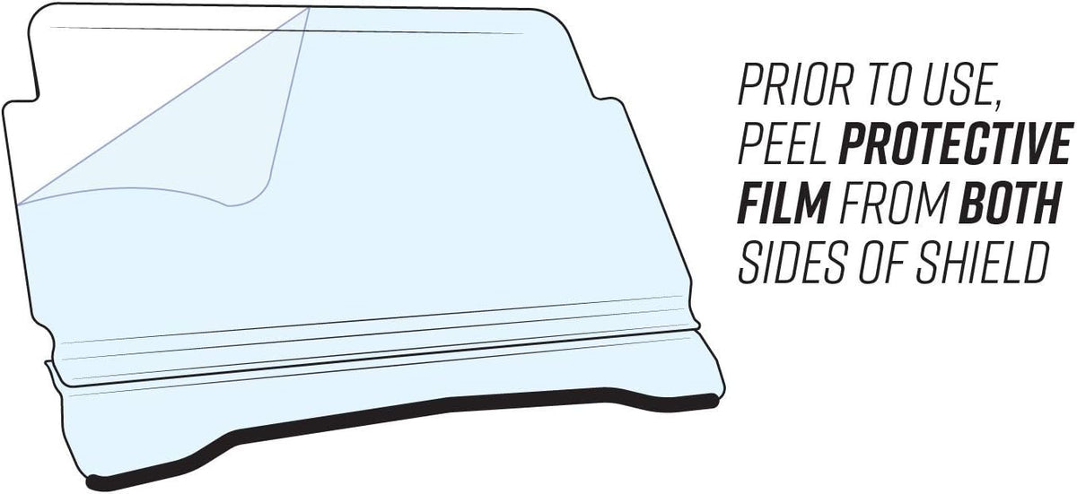 Full Size Polycarbonate Windshield T40139