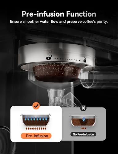 Green 15Bar Stainless Steel Espresso Machine U7053
