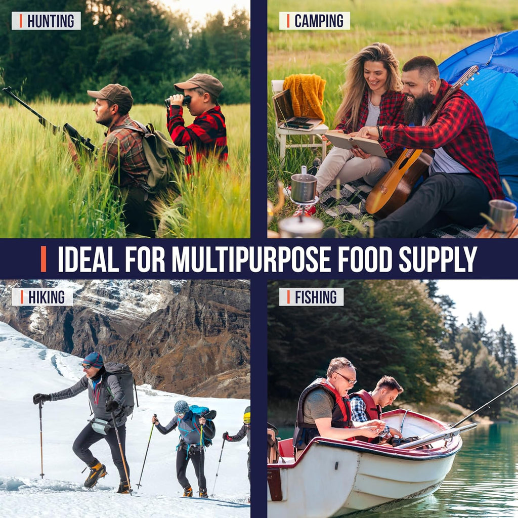 MRE 1 case of 10 pack/ 20 Humanitarian Meals Ready to Eat W218789
