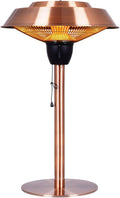 1500W Infrared Electric Patio Heater with Brush Copper Finished U155