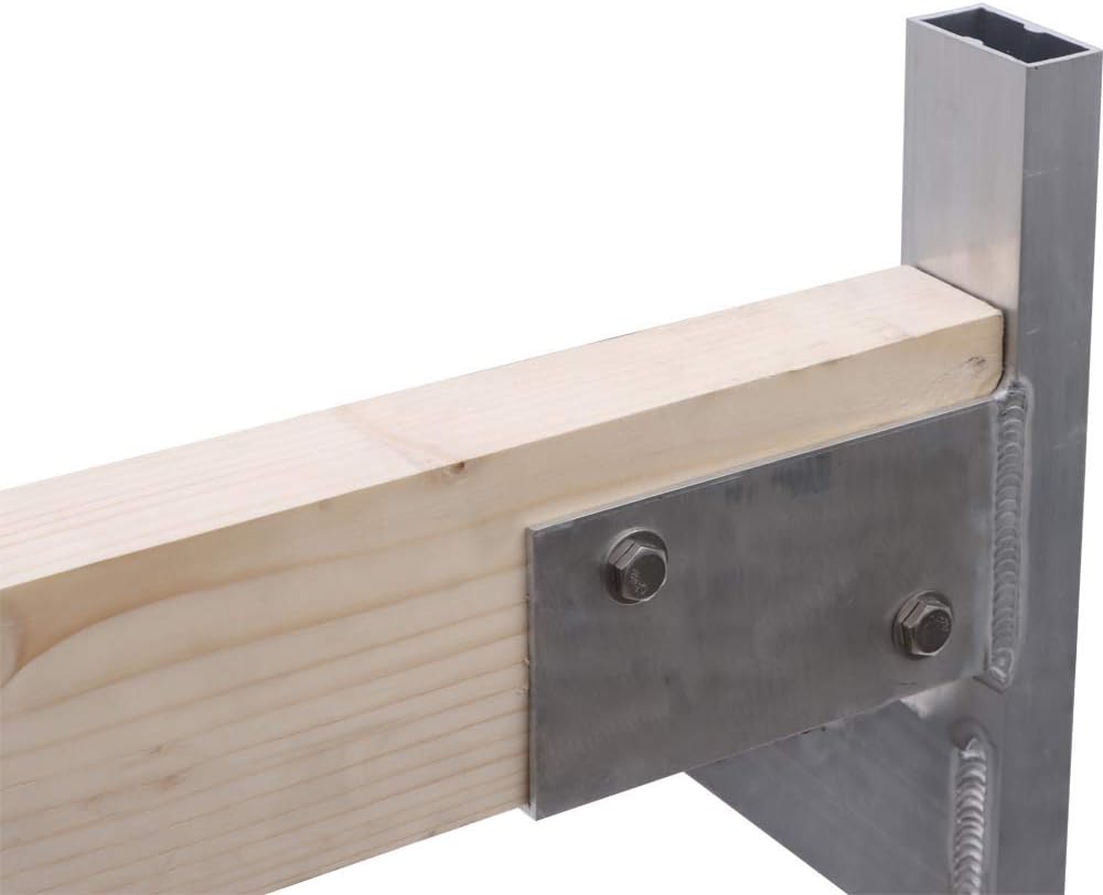 Adjustable Aluminum Roof Ladder Rack Bracket Kit O7356