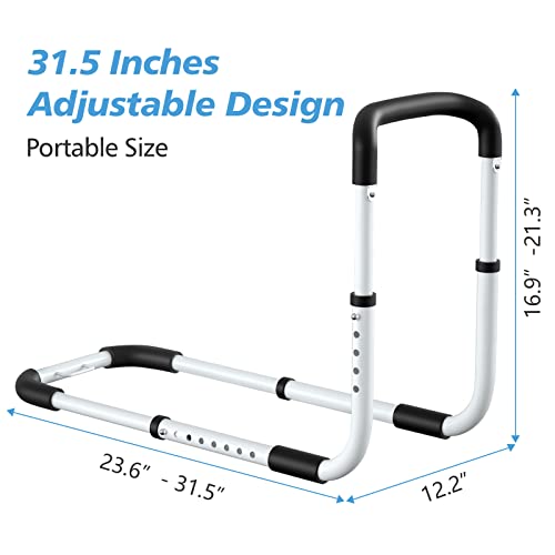 Bed Side Assist Handle Bar Safety Rail with Storage Bag and Fixing Strap S57314
