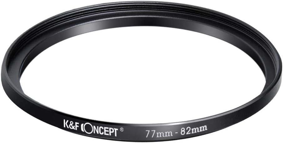 18 Pieces Filter Ring Adapter Set Black U893