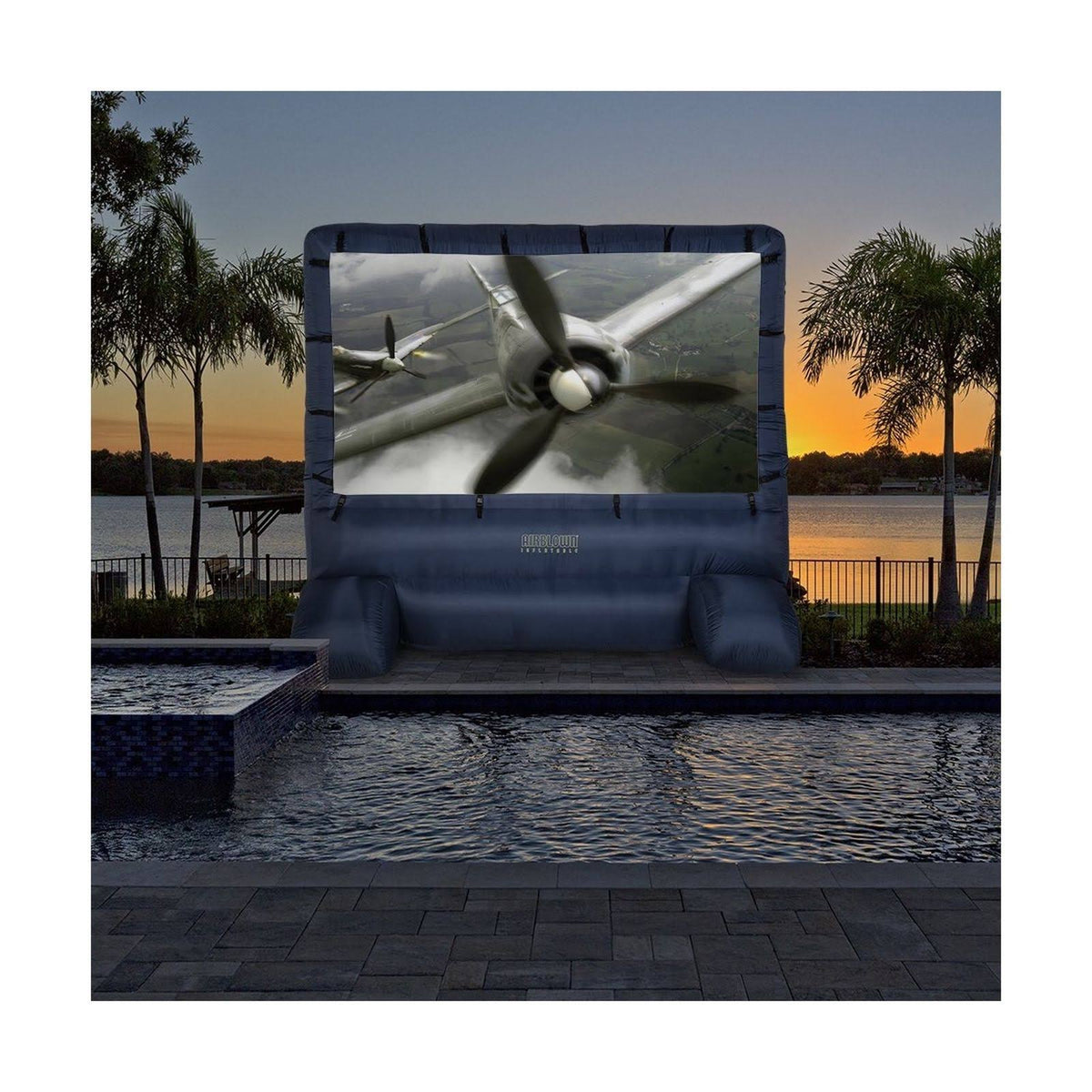 12 ft Inflatable Movie Screen Y986