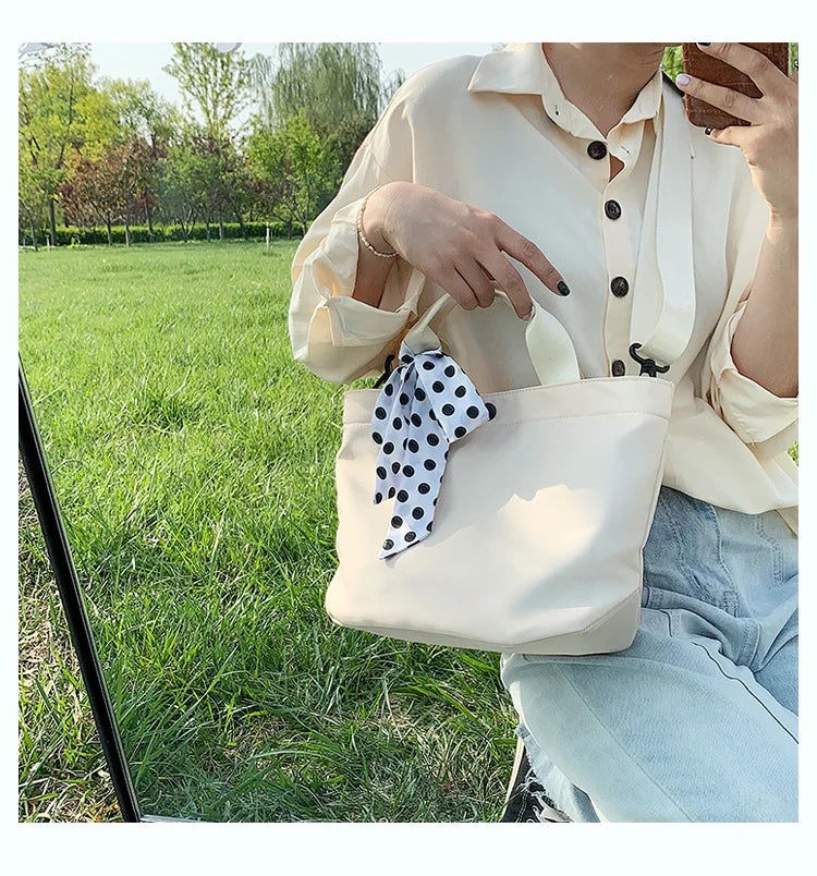 Silk Scarf Shoulder Bag Z72868