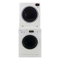 110V Compact Washer and Vented Digital Dryer Set Y89020