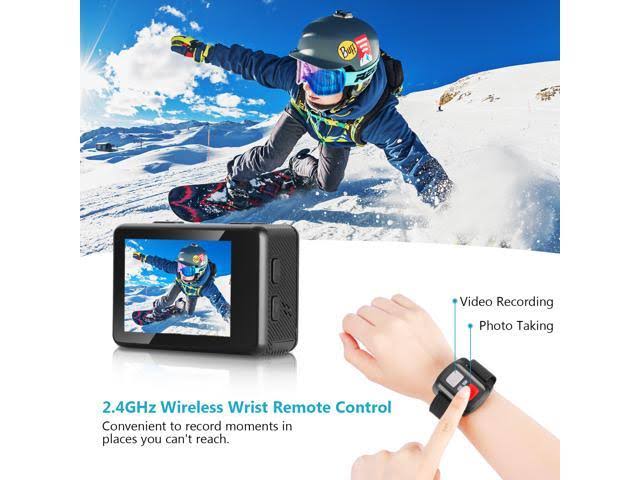 4K Waterproof Action Camera with Touch Screen L259267