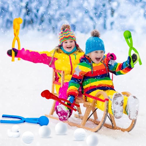 4 Pack Snowball Maker with Handle L970