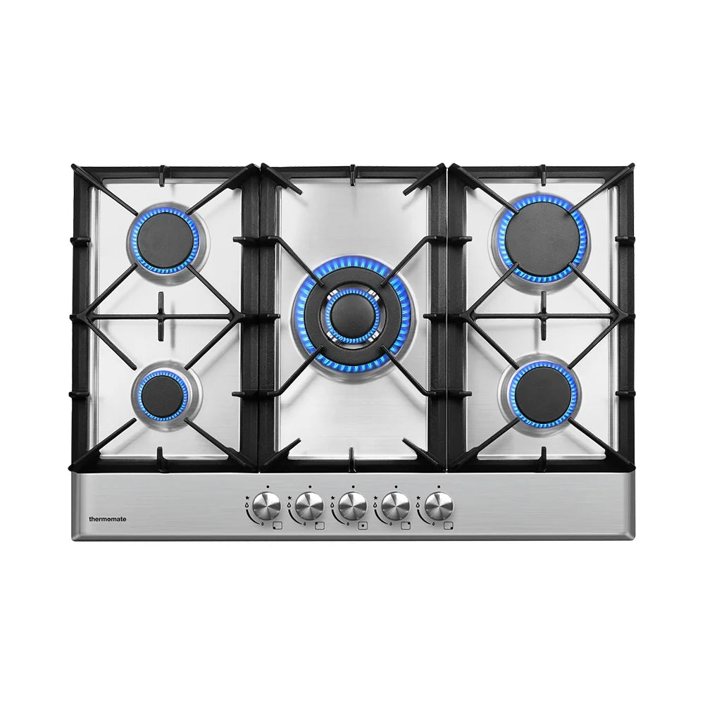 30 Inch 5 Burners Built In Gas Cooktop Stainless Steel K42955
