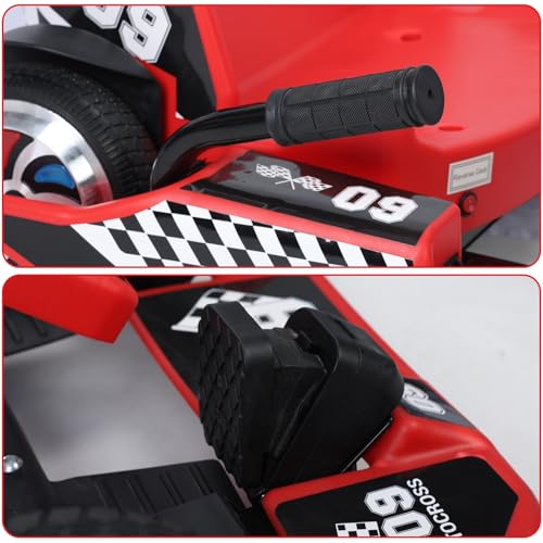 36V Adjustable Electric Drift Kart with 350W Motor Red E51204