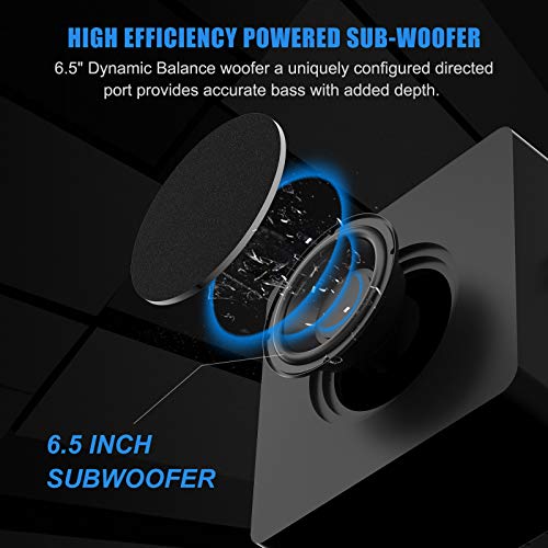 6.5'' Side Firing Powered Subwoofer N5497