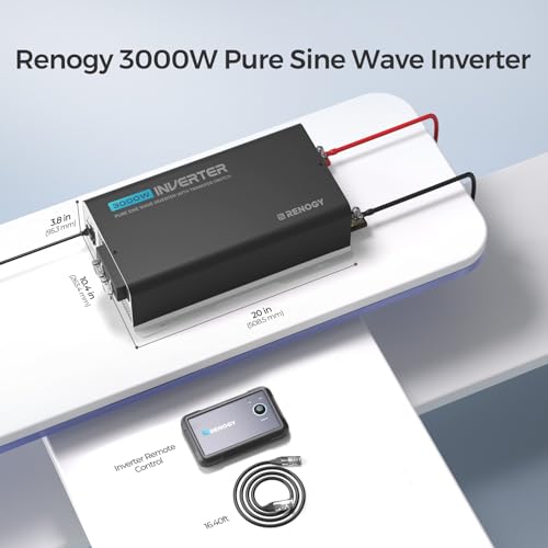 3000W Pure Sine Wave Power Inverter with UPS Transfer Switch F5686
