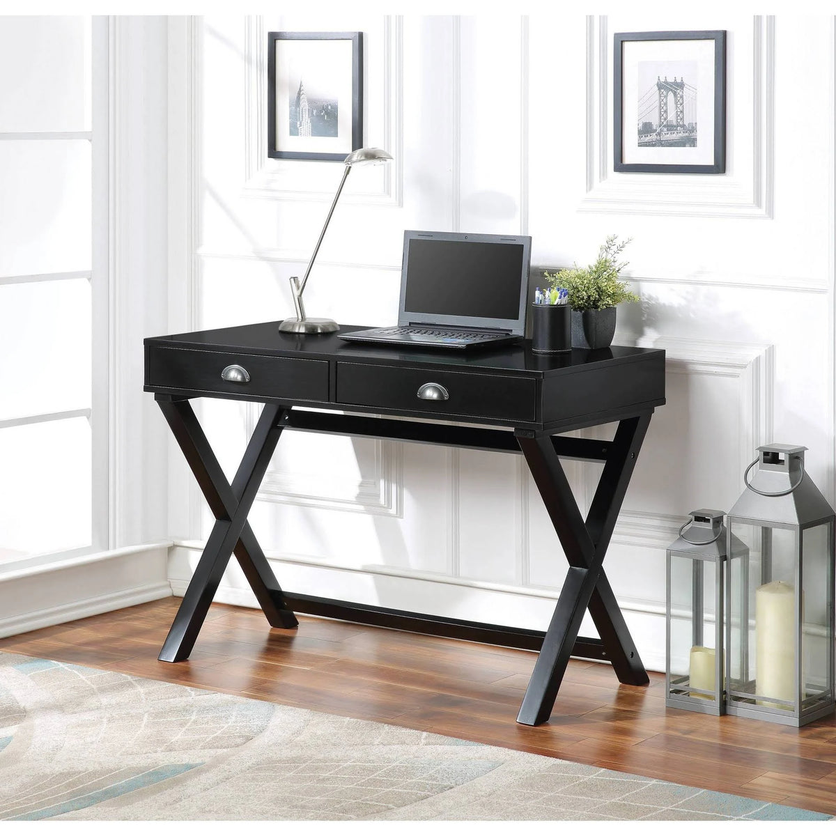 Black Writing Desk H882