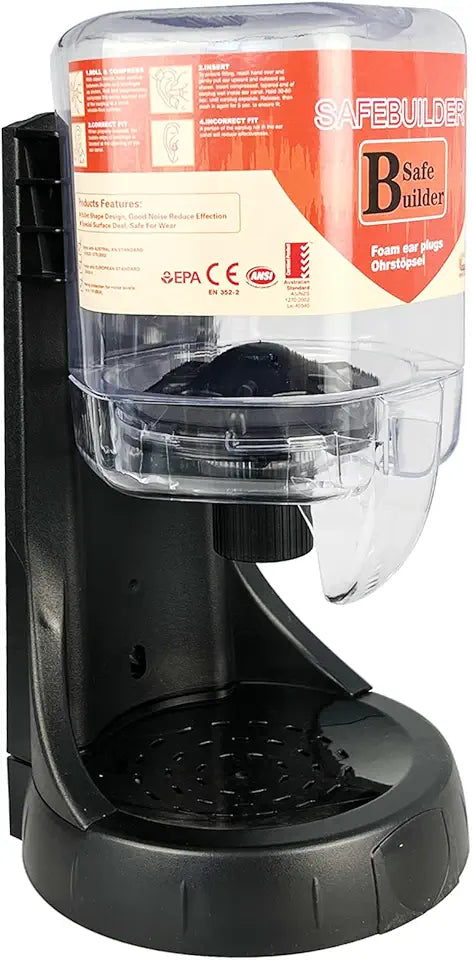 38dB Ear Plugs Dispenser with 500pcs Foam Earplugs Q7975