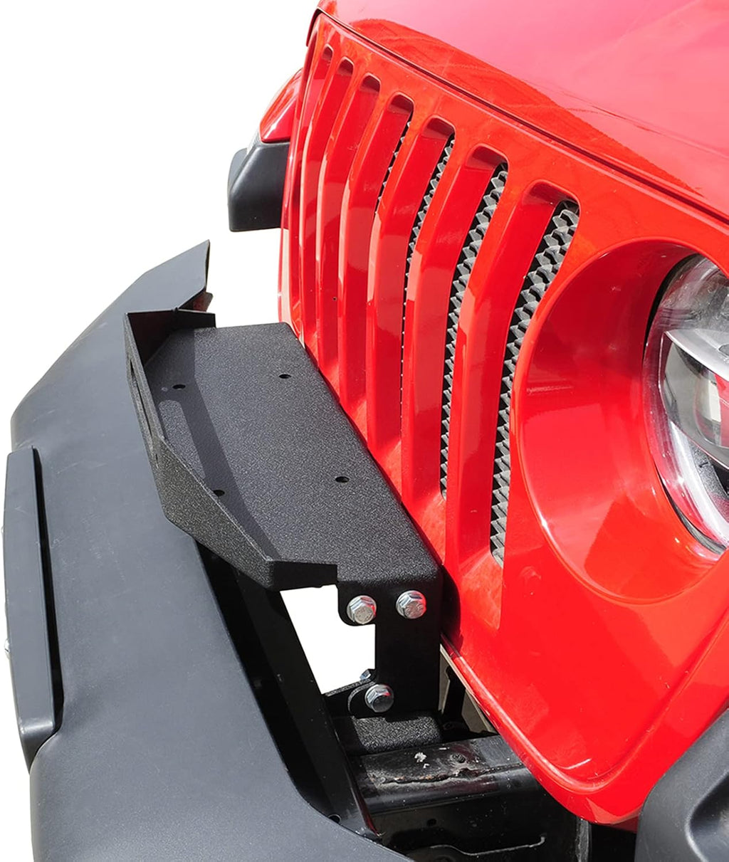 Winch Mounting Plate for Factory Front Bumper for Wrangler JL F613