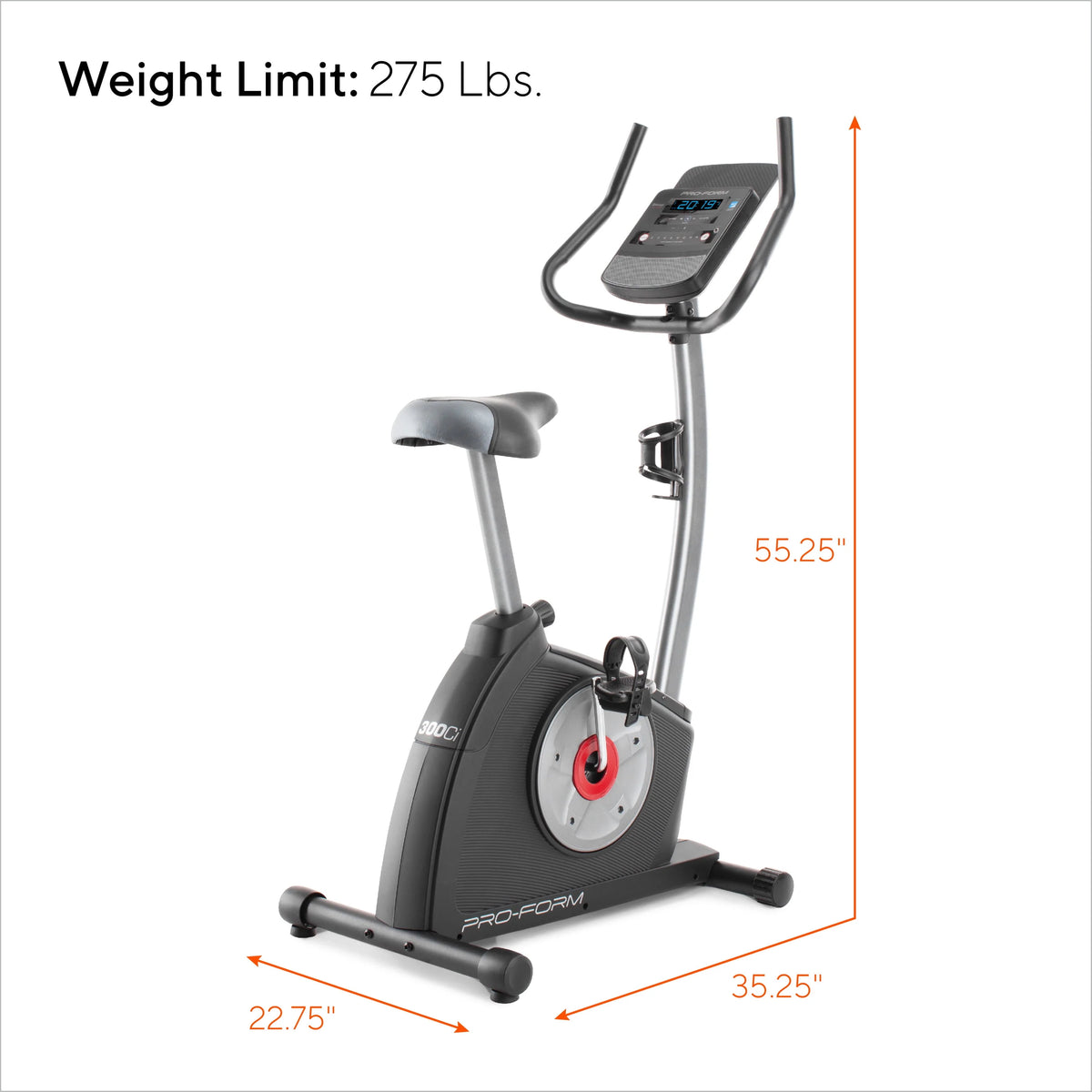 Upright Stationary Exercise Bike N7029