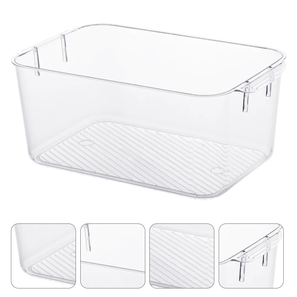 Clear Organizer Drawers Storage Bins Container T1639