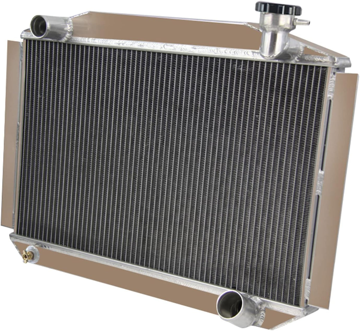 3 ROW ALUMINUM RADIATOR FOR 1955-1960 CHEVY CORVETTE C1 3.8 L6 4.3 4.6 V8 MANUAL X932907