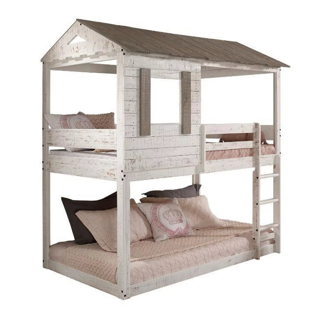 Wooden Twin Bunk Bed T52655