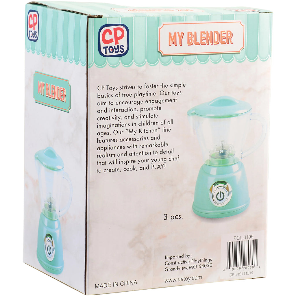 Blue 3-Piece Kitchen Appliance Playset B4100