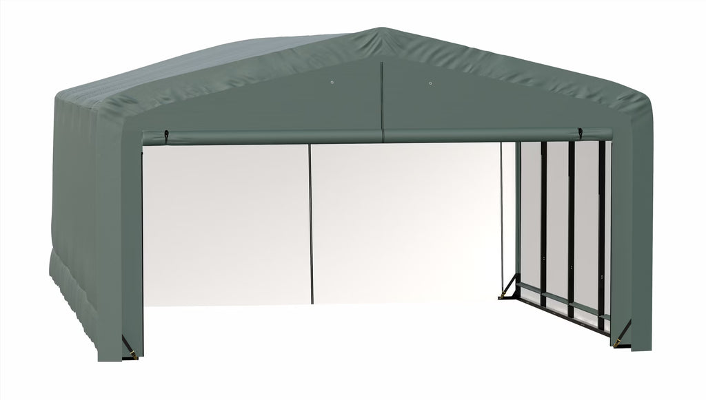 20x32x12 Green Garage O87343