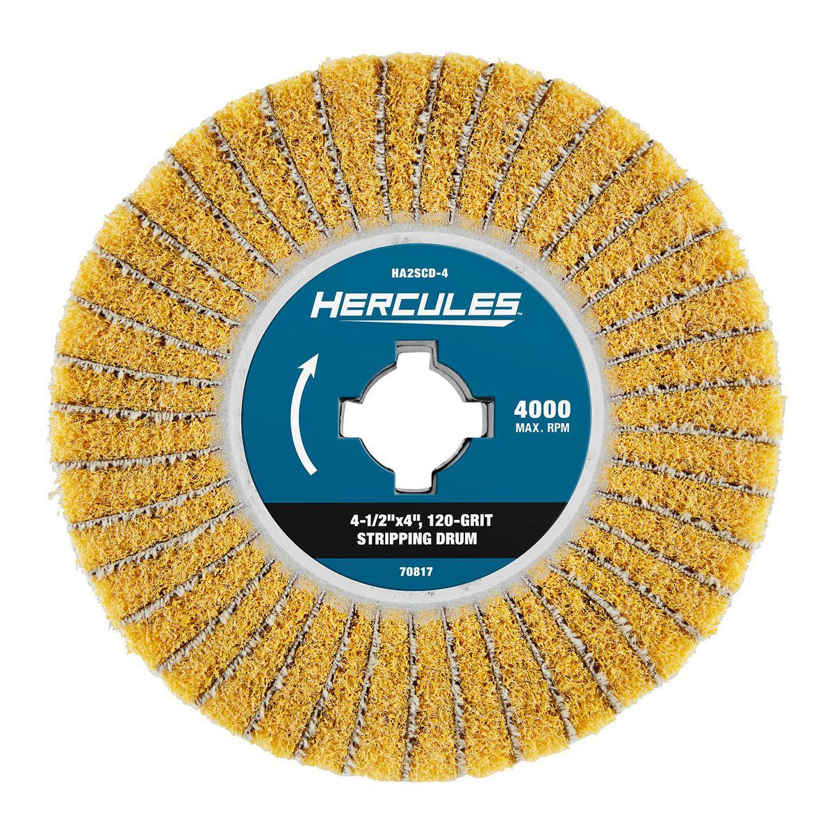 4-1/2 in. x 4 in. x 3/4 in. 120-Grit Interleaved Stripping Drum R919